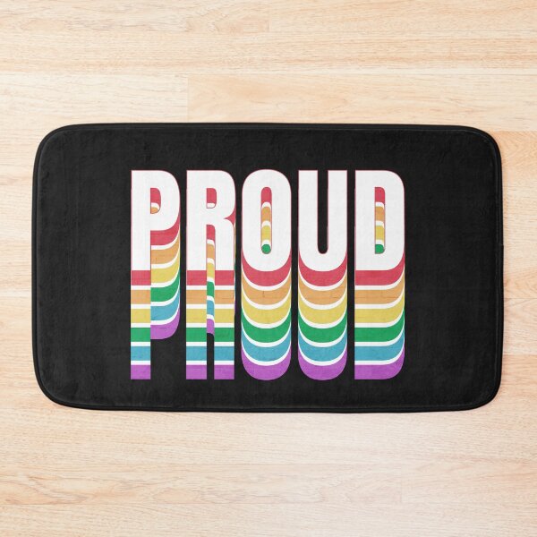 Item preview, Proud LGBTQ Ally LGBT Pride Rainbow Flag designed and sold by Queer Pride Shop.