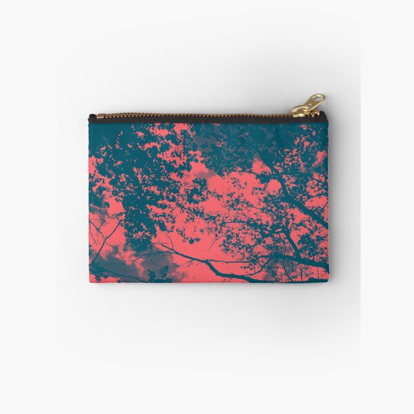 Item preview, Peach and Blue Tree Crown Photography - Art designed and sold by jolabrese.