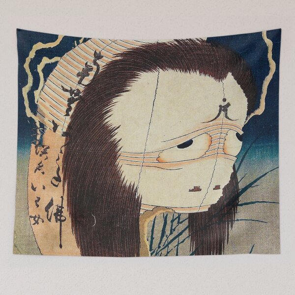 Item preview, Hokusai - The Lantern Ghost Iwa designed and sold by TwistedCity.