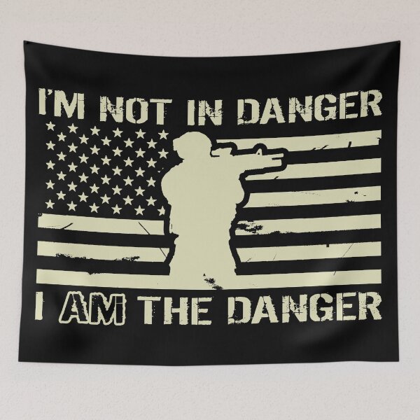 Item preview, I'm Not In Danger, I AM the Danger designed and sold by Jared Davies.