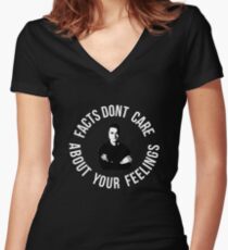 Shapiro For President Conservatives Women's Fitted V-Neck T-Shirt