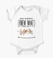 Was die Bluebirds singen Baby Body Kurzarm