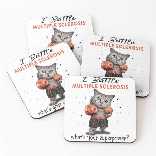 Item preview, Multiple Sclerosis Warrior - I Battle Multiple Sclerosis What Is Your Superpower? designed and sold by Jennpak.