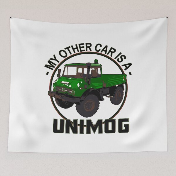 Item preview, My other car is a Unimog - Green designed and sold by Groenendijk.