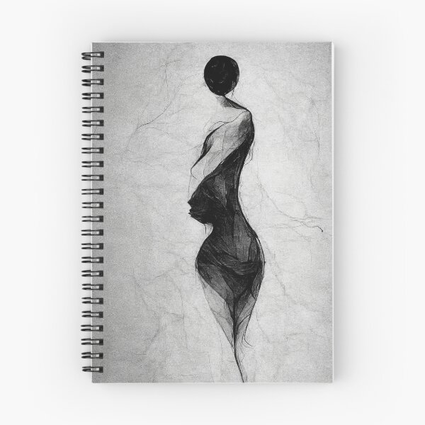 Item preview, charcoal woman designed and sold by Immersive Art.