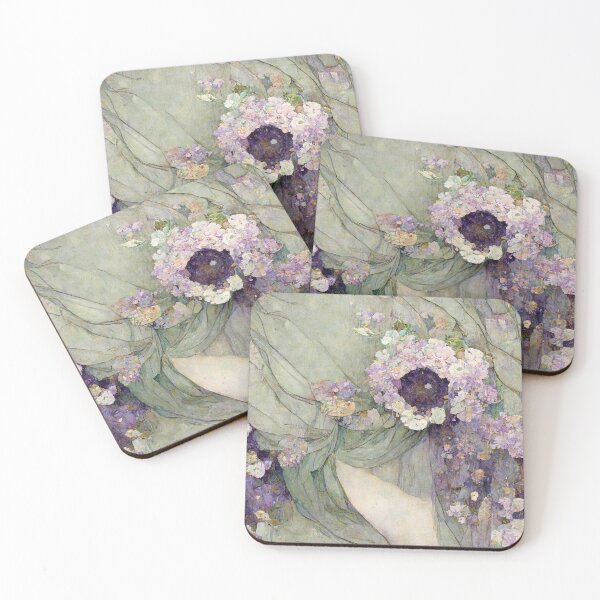 Item preview, Mystical Violet garden designed and sold by BellasArtStudio.