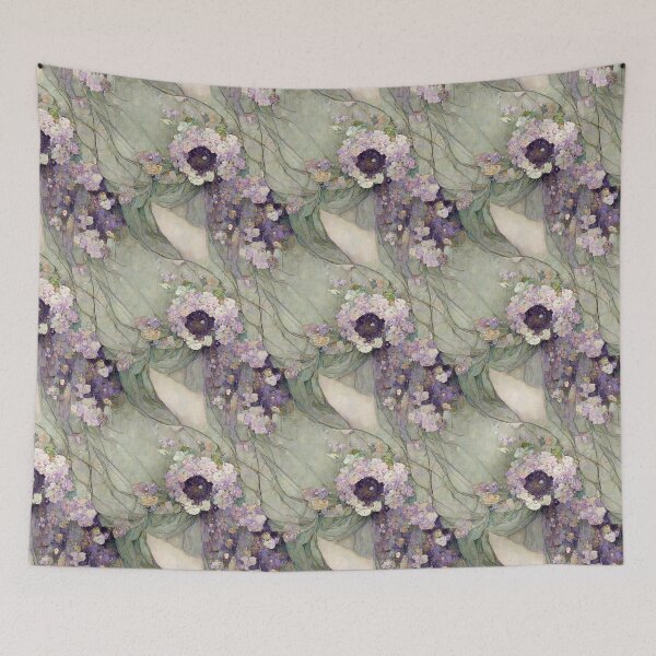Item preview, Mystical Violet garden designed and sold by BellasArtStudio.