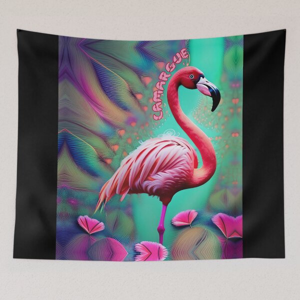 Item preview, Camargue pastel pink flamingo designed and sold by Astralia.
