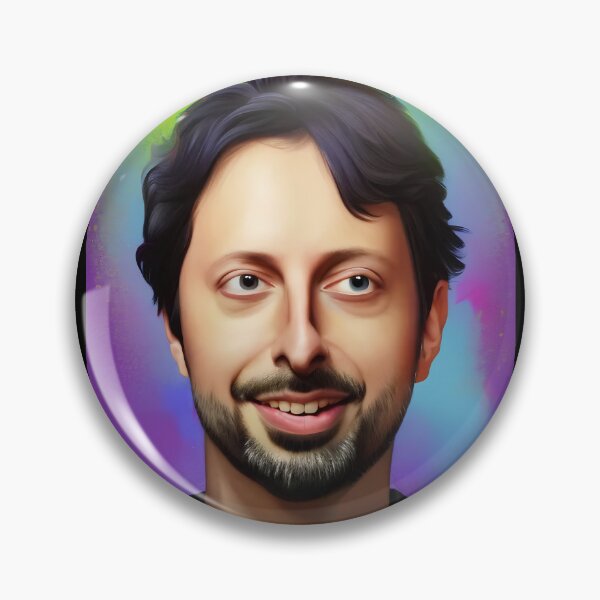 Item preview, Sergey Brin, Google, portrait designed and sold by goghgeous.