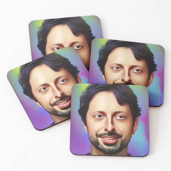 Item preview, Sergey Brin, Google, portrait designed and sold by goghgeous.