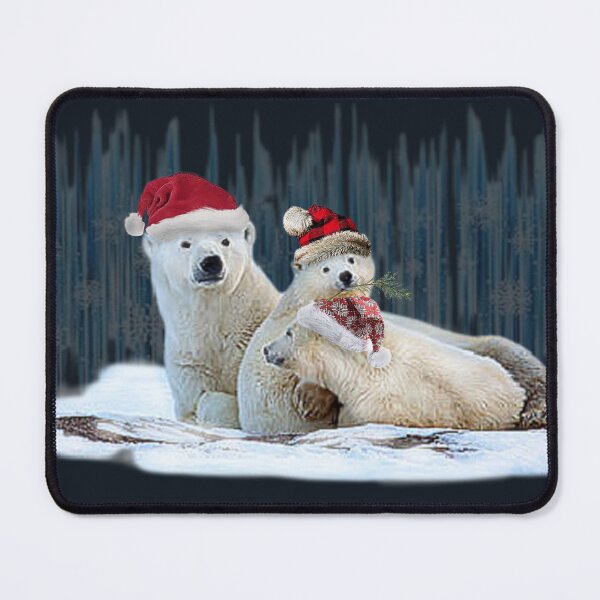 Item preview, CHRISTMAS POLAR BEAR FAMILY designed and sold by THE AMERICAN TEEVANGELIST.