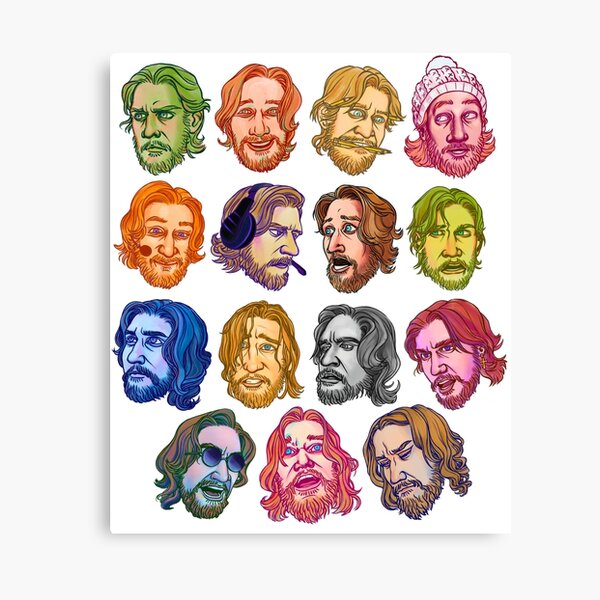 Item preview, The Many Faces of Bo designed and sold by gatzly.