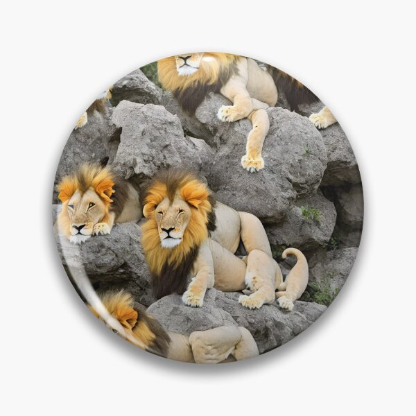 Item preview, pride of lions on the rocks  designed and sold by David-Howells.