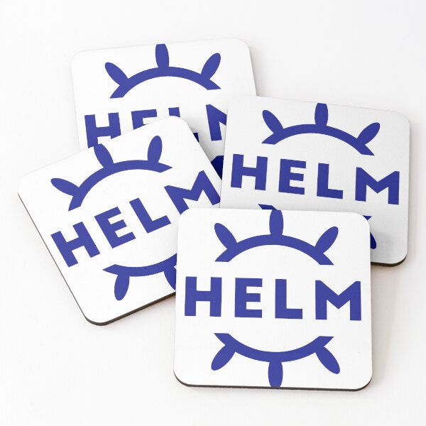 Item preview, devops kubernetes helm sticker designed and sold by developerfriday.