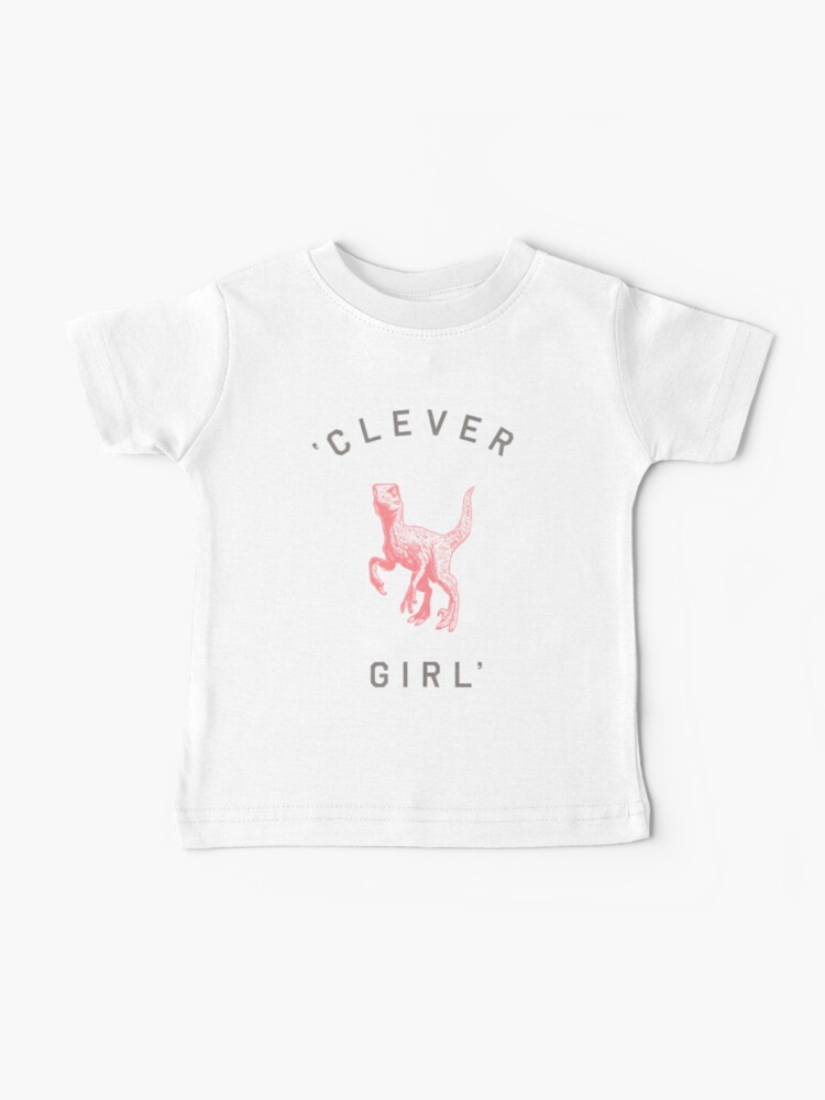 Thumbnail 1 of 2, Baby T-Shirt, Clever Girl designed and sold by florentbodart.