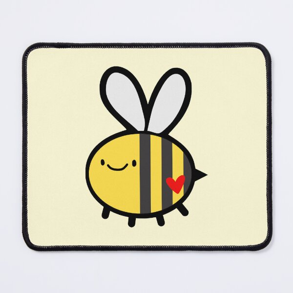 Item preview, Cute Happy Bee designed and sold by littlecornershop.