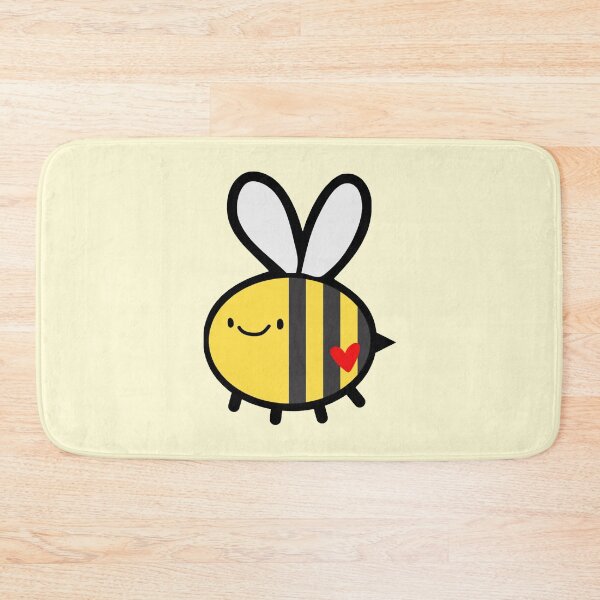 Item preview, Cute Happy Bee designed and sold by littlecornershop.