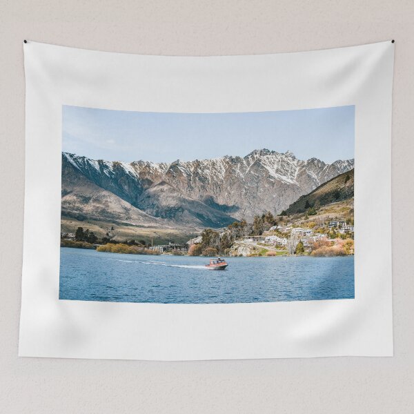 Item preview, Beautiful Queenstown, Wall Art Poster Printable, Snow New Zealand, Prints DIY Wall Art, Photography, Home Decor Art Print designed and sold by Boydfoto.