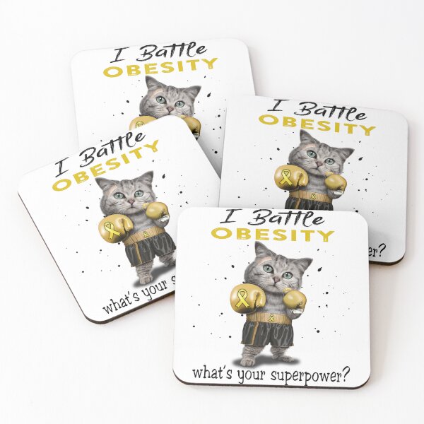 Item preview, Obesity Warrior - I Battle Obesity What Is Your Superpower? designed and sold by Jennpak.