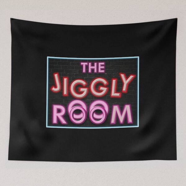 Item preview, Retro The Jiggly Room designed and sold by Lone Wolves.
