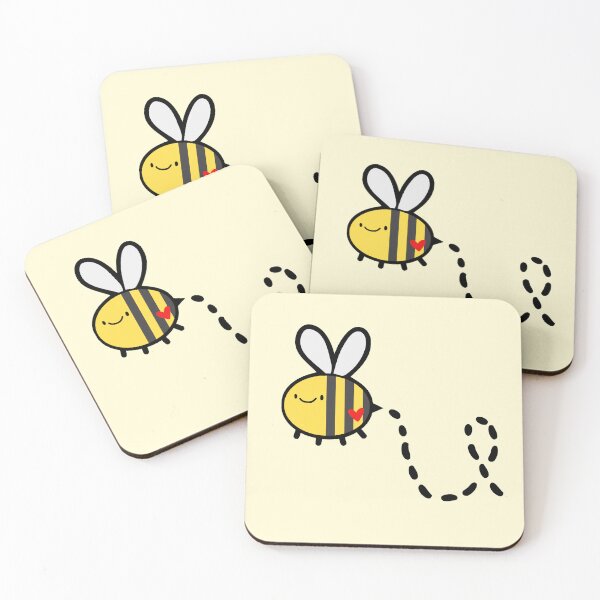 Item preview, Bee You Positive Pun designed and sold by littlecornershop.