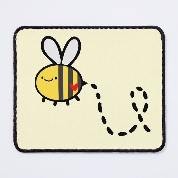 Item preview, Bee You Positive Pun designed and sold by littlecornershop.
