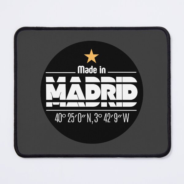 Item preview, "MADE IN MADRID" gps classic city logo designed and sold by LeddsoDello.