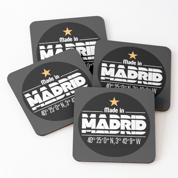 Item preview, "MADE IN MADRID" gps classic city logo designed and sold by LeddsoDello.