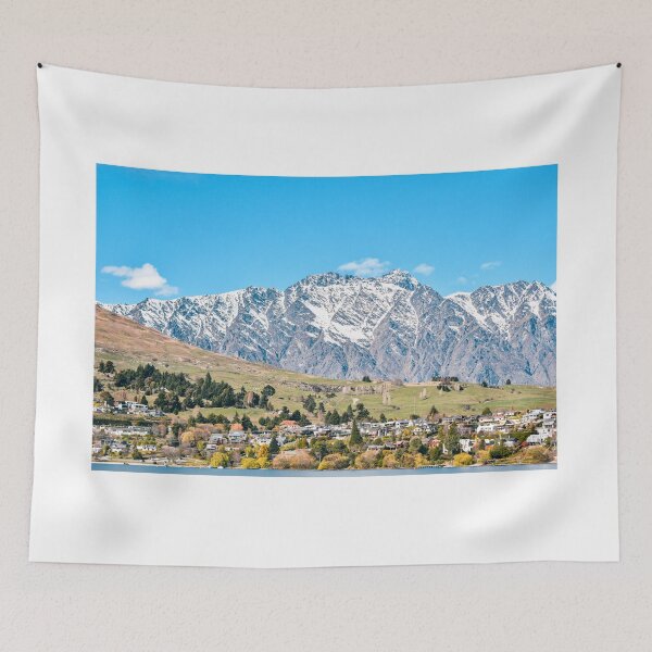 Item preview, Queenstown Snow Town, Wall Art Poster Printable, Snow New Zealand, Prints DIY Wall Art, Photography, Home Decor Art Print designed and sold by Boydfoto.