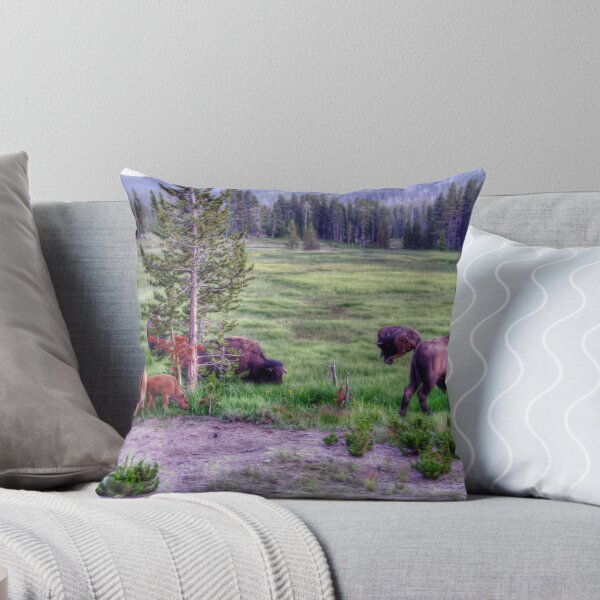 Aperçu de l'œuvre Bison à Yellowstone créée et vendue par chrisluttrell.