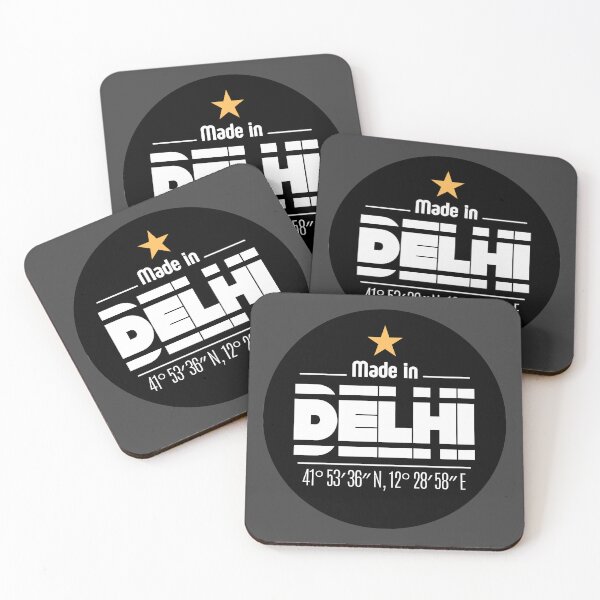 Item preview, "MADE IN DELHI" gps classic city logo designed and sold by LeddsoDello.