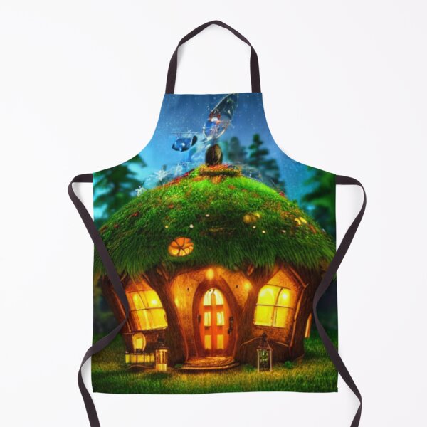 Item preview, Round Grass Roofed Fairytale Cottage designed and sold by BrightC.