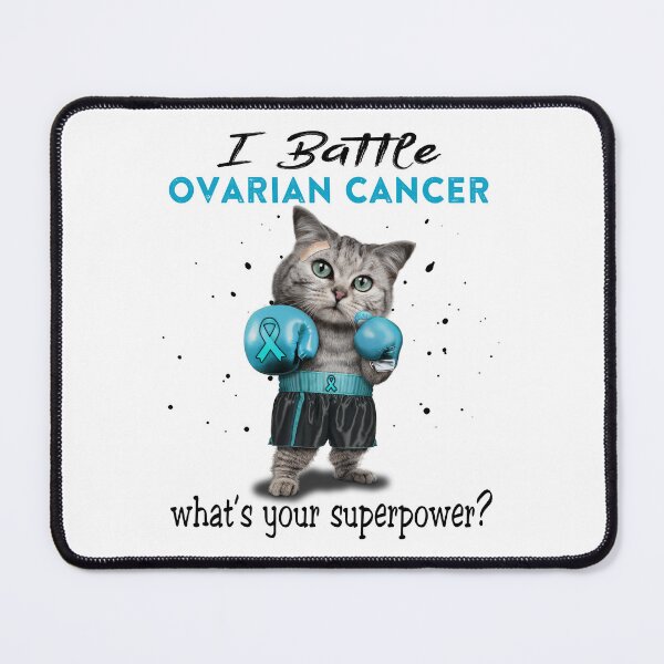 Item preview, Ovarian Cancer Warrior - I Battle Ovarian Cancer What Is Your Superpower? designed and sold by Jennpak.