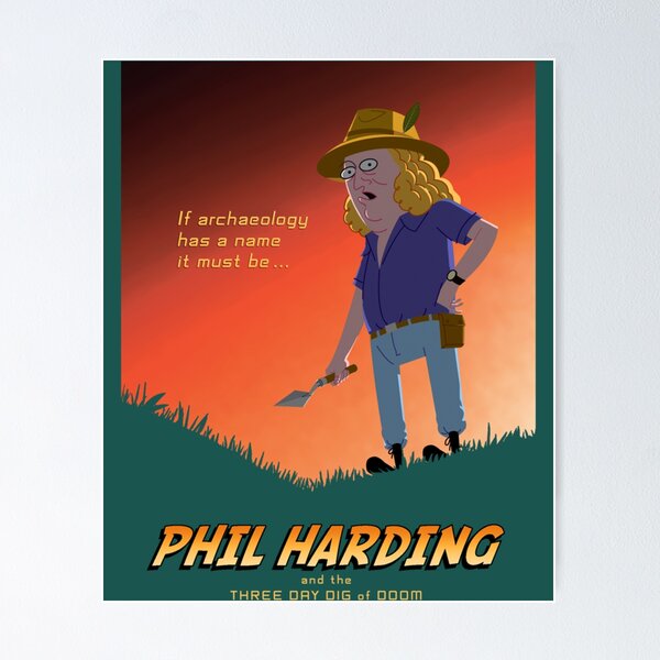 Item preview, Phil Harding - Time Team   designed and sold by donovanart.