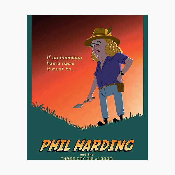 Item preview, Phil Harding - Time Team   designed and sold by donovanart.