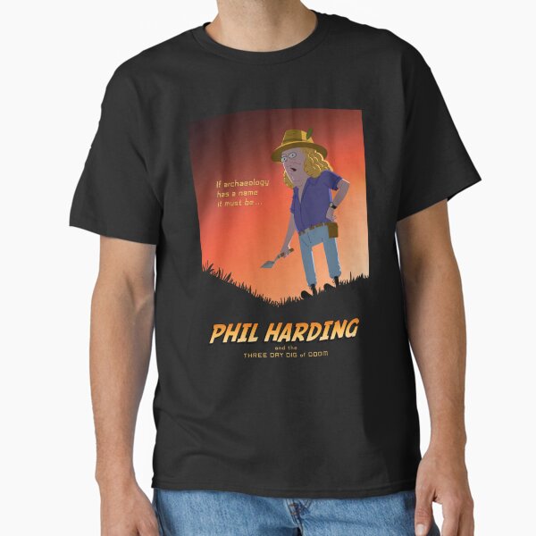 Vista previa del artículo con la obra «Phil Harding - Equipo del tiempo», diseñado y vendido por donovanart.