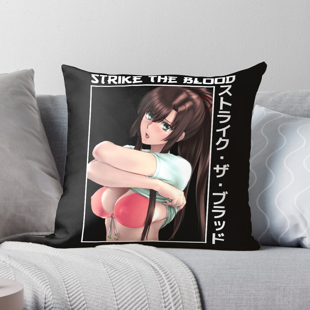 Kojou Akatsuki Strike the Blood Anime Girl Waifu Fanart Sticker