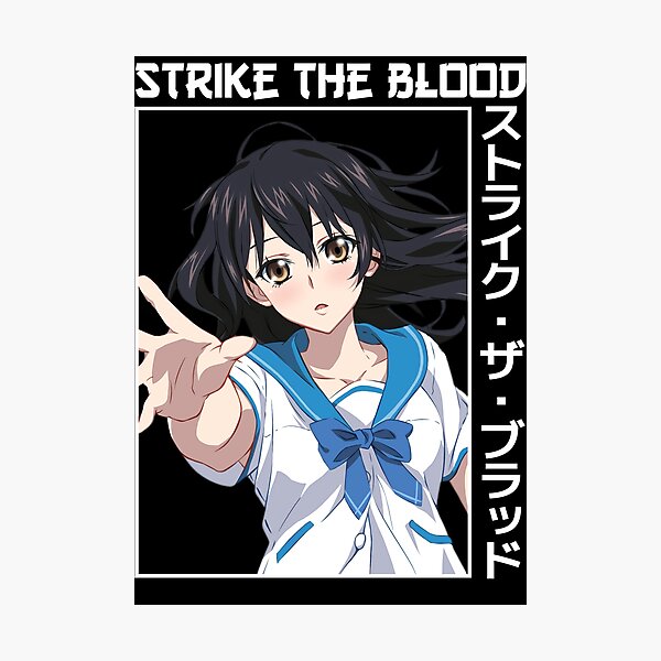 Japanese Harem Anime Strike The Blood Poster Wall Art Poster