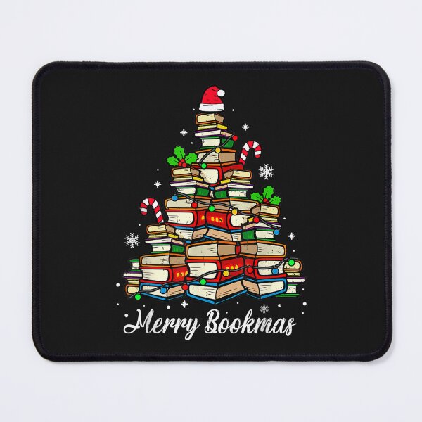 Item preview, Merry Bookmas Books Pine Tree Funny Reading Lover Christmas T-Shirt  designed and sold by Knight-Saverin.
