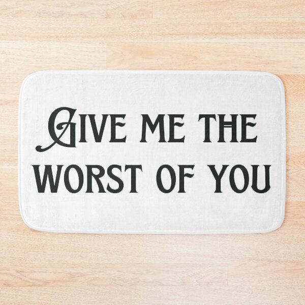 Item preview, Worst of you lyric image designed and sold by katiebca2.