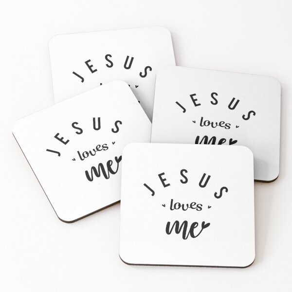 Item preview, Jesus Loves Me - Christian Quote designed and sold by ChristianLife.