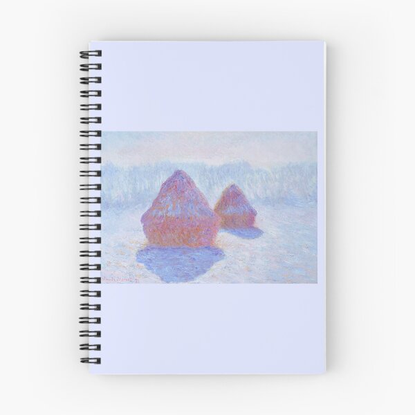 Item preview, Luna Haystacks (Effect of Snow and Sun) (1891) by Claude Monet designed and sold by Dareshift.