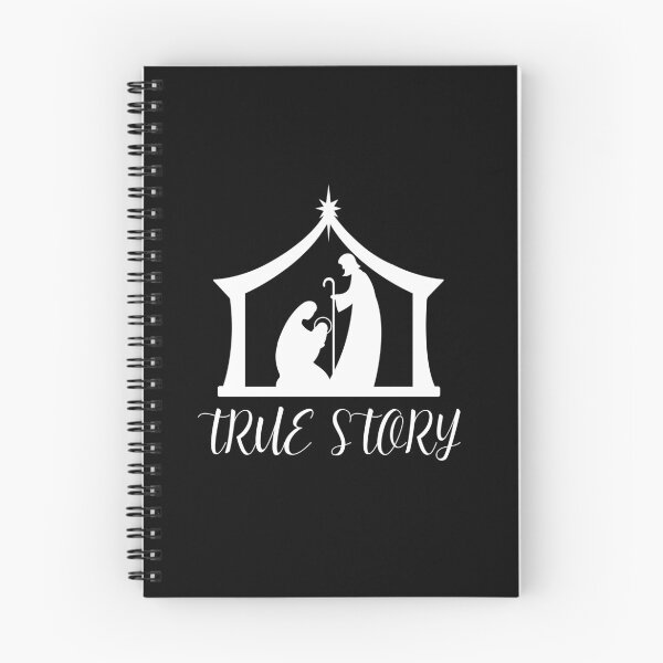 Item preview, True story christmas nativity White Silhouette designed and sold by RIXXI HEY CO..