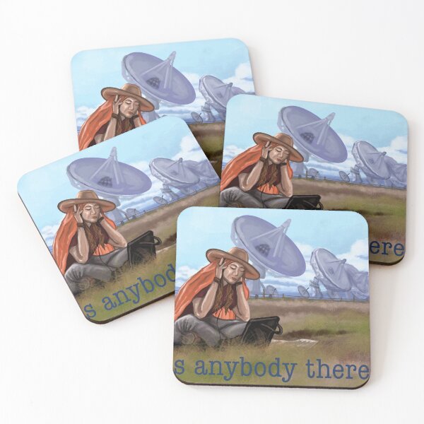 Item preview, CQ… Is Anyone There? designed and sold by xandra-homes.