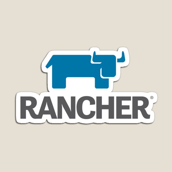 Item preview, kubernetes rancher devops sticker designed and sold by developerfriday.