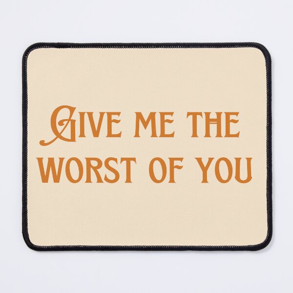 Item preview, Worst of you lyric image designed and sold by katiebca2.