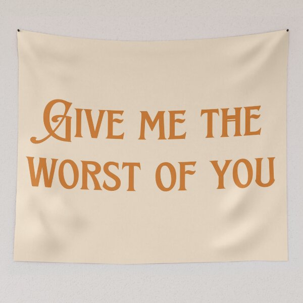 Item preview, Worst of you lyric image designed and sold by katiebca2.