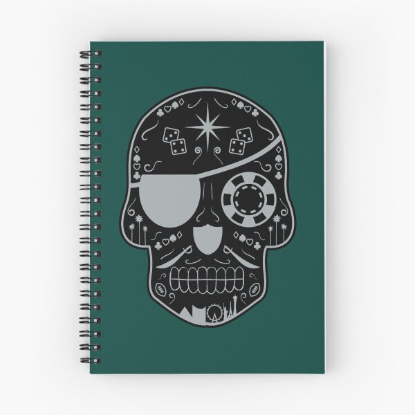 Item preview, Las Vegas Football Sugar Skull   designed and sold by streetzrart.