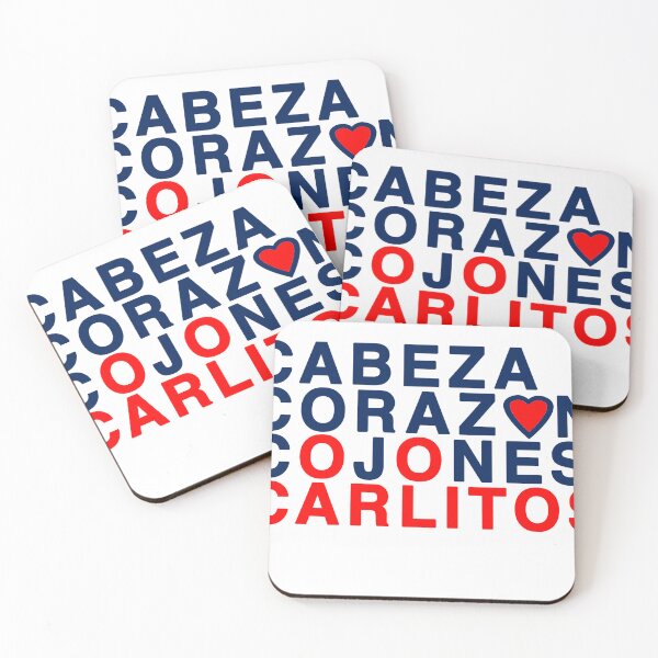 Artikelvorschau, Cabeza, Corazón, Cojones, Carlitos entworfen und verkauft von myneighborhood.
