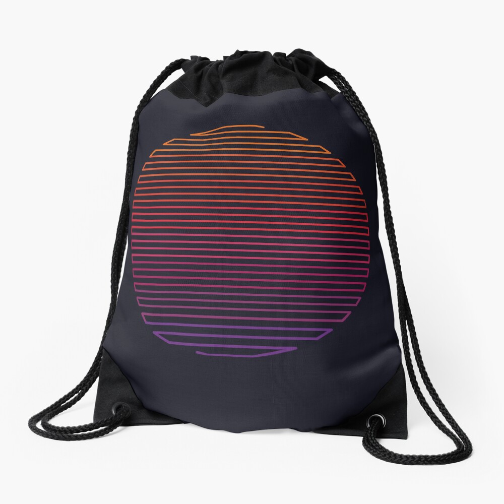 Linear Light Drawstring Bag